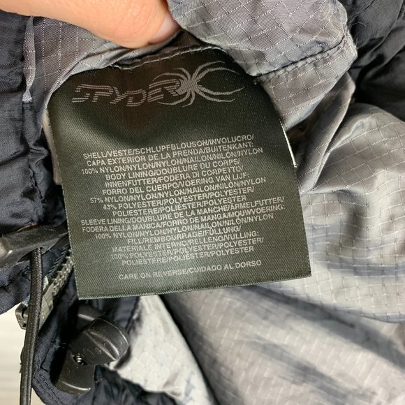 Spyder Quilted Jacket Full Zip Long Sleeve - Picture 5 of 5